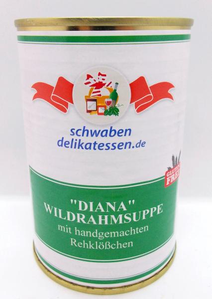 Wildrahmsuppe