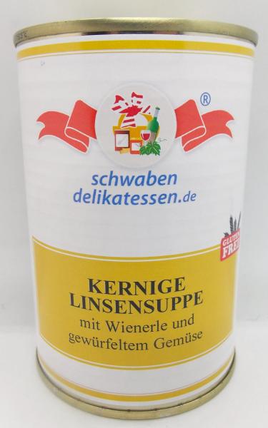 Kernige Linsensuppe