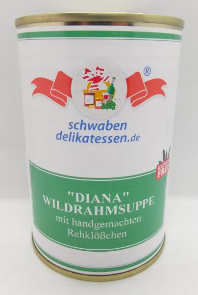 Wildrahmsuppe